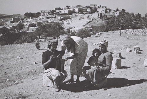 zoltan kluger, jewish immigrants from kurdistan at dir-al-kassi (which became the israeli village elkosh),1949, gpo
