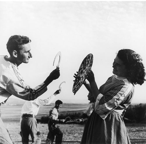 zoltan kluger, 25th anniversary to gannegar, reapers dance, 1947, jnf