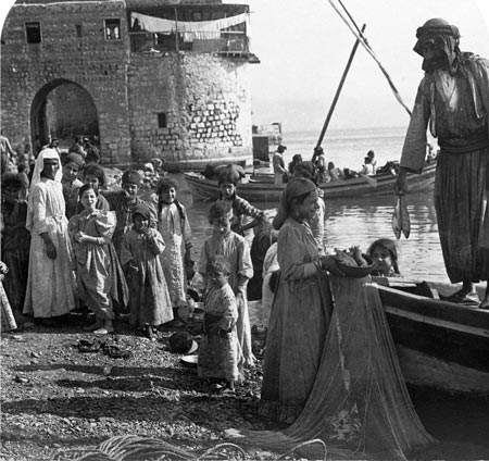 Tiberius, the Kinneret Lake, circa 1900