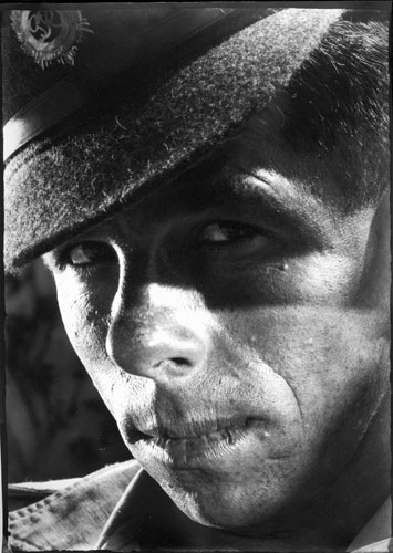 helmar lerski, from the series  jewish soldiers, 1942-1943, the series was shown at the exhibition  the changed face, courtesy yoav marom