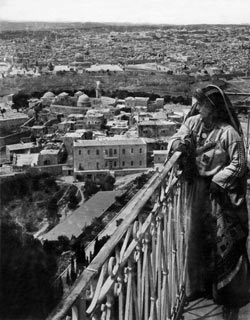 chalil raad, jerusalem from the russian tower 