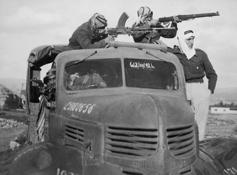 chalil rissas (rassas), palestinian figthters in the region of jerusalem, 1948, haganah archive, courtesy of rassas family