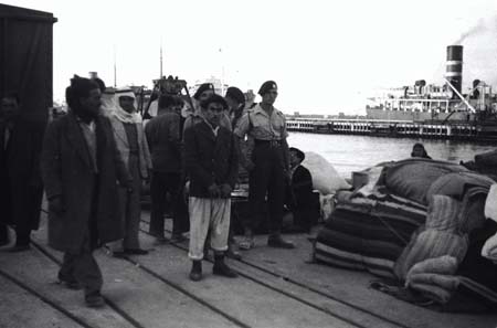 Palestinians who left the city due to the war of 1948