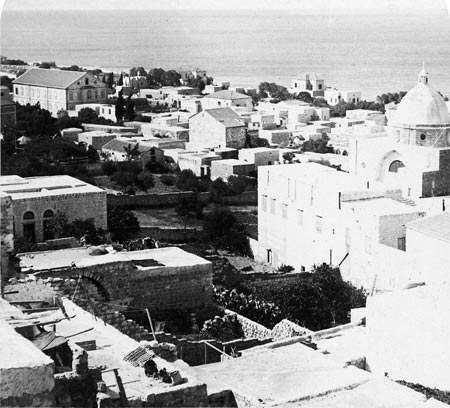 Haifa, outside the old city, circa 1900